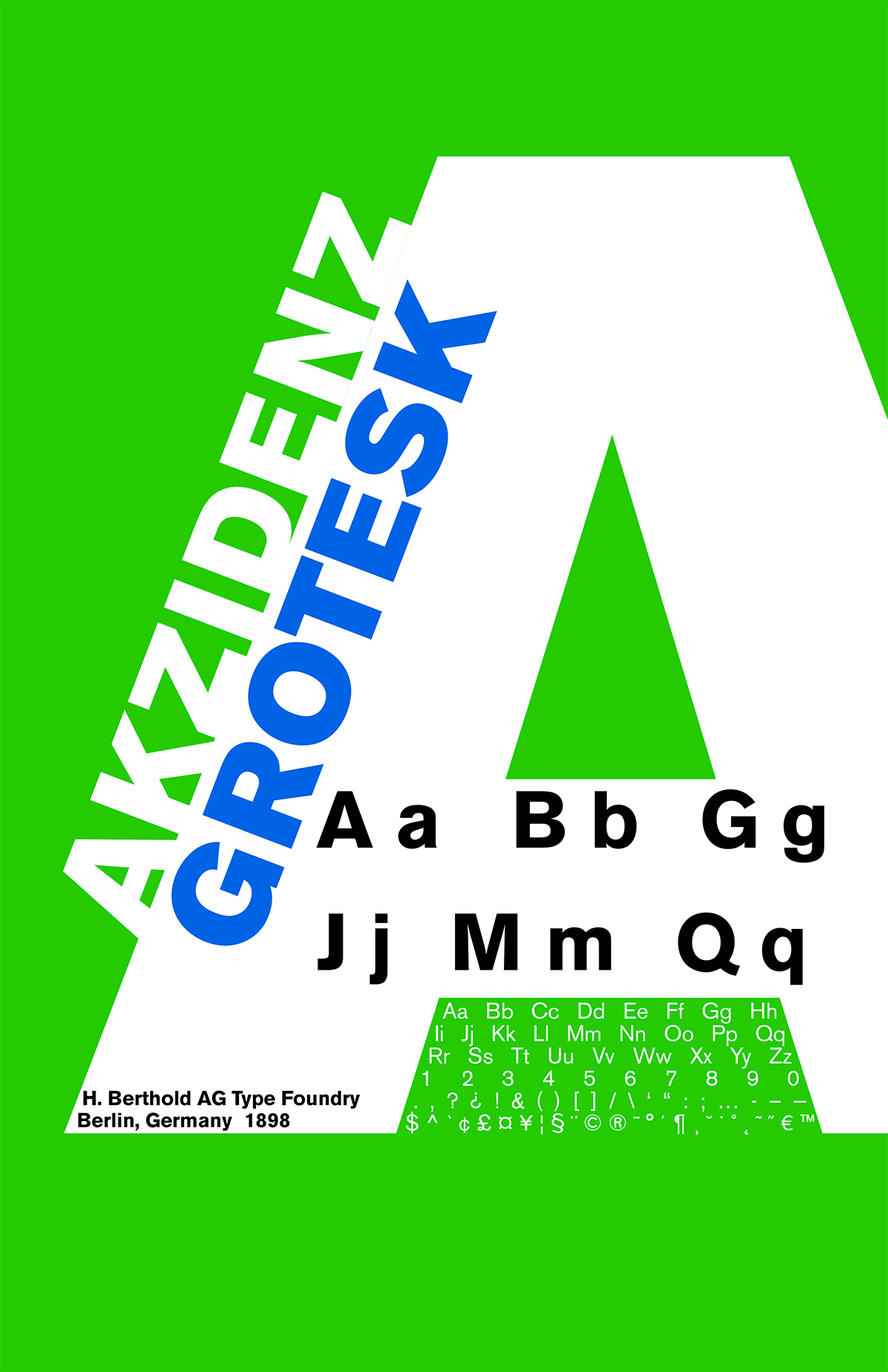 Type Specimen posters