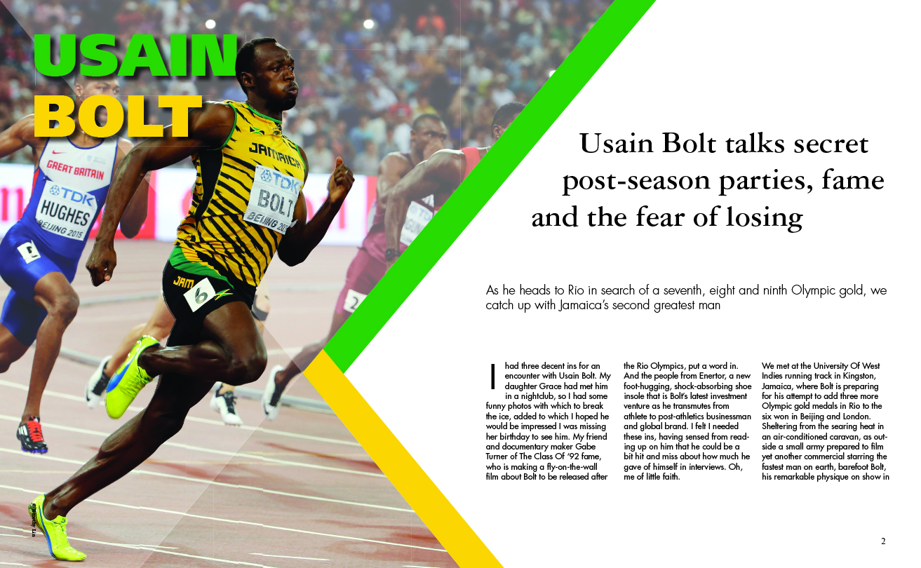Magazine layout