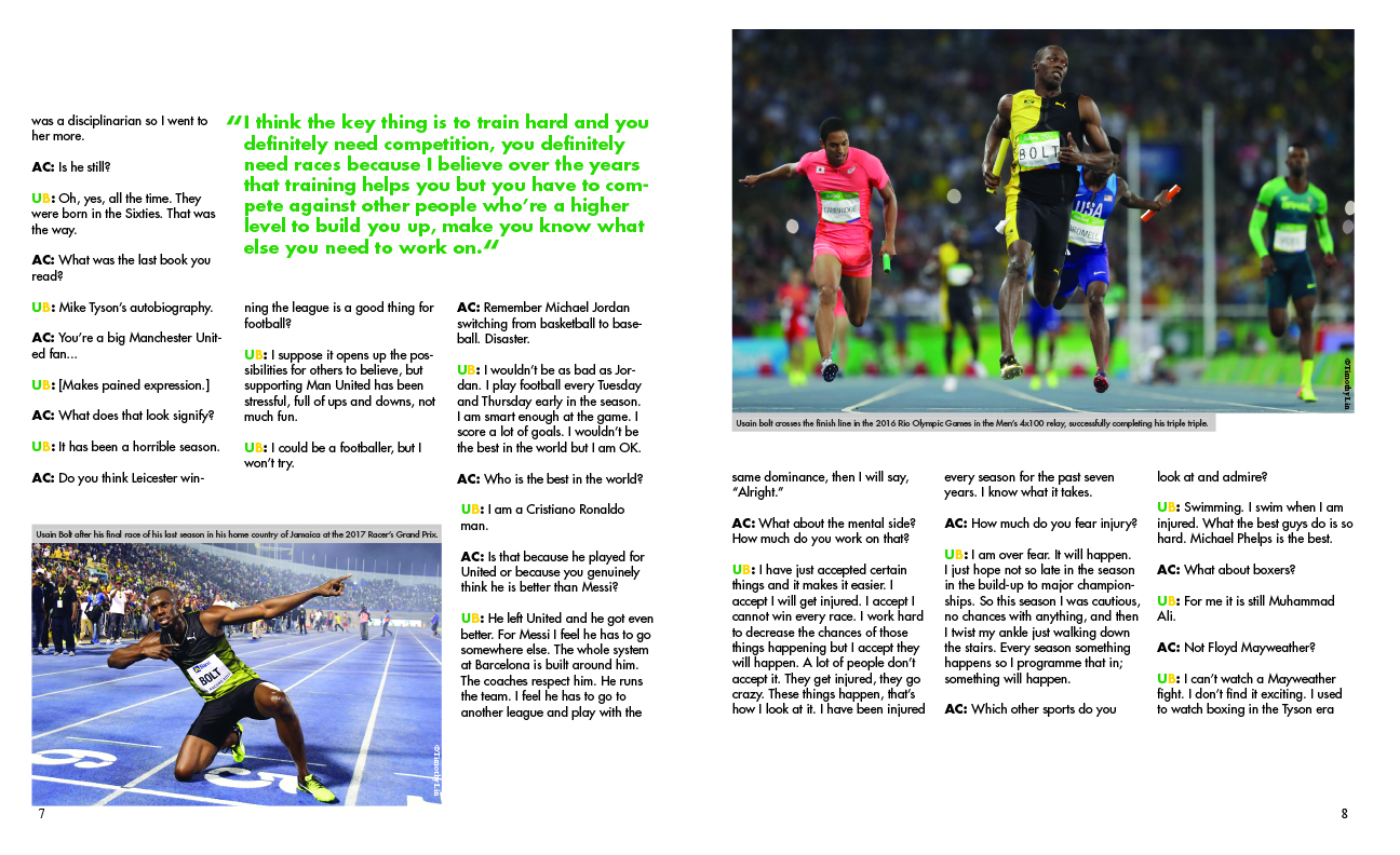 Magazine layout